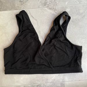 Boob Design Go-To nursing sleep bra size large black